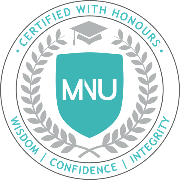 MNU Certified with Honours